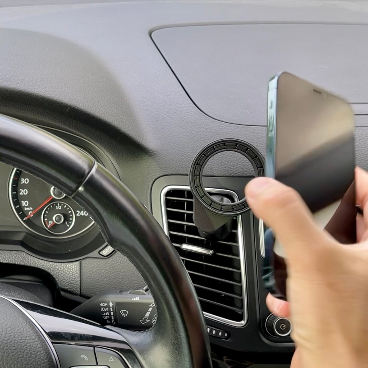 Holdersafe Handyhalterung Auto Magnet für Magsafe Autohalterung