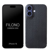 Carbon Case | iPhone 16 | ohne Magnet-System