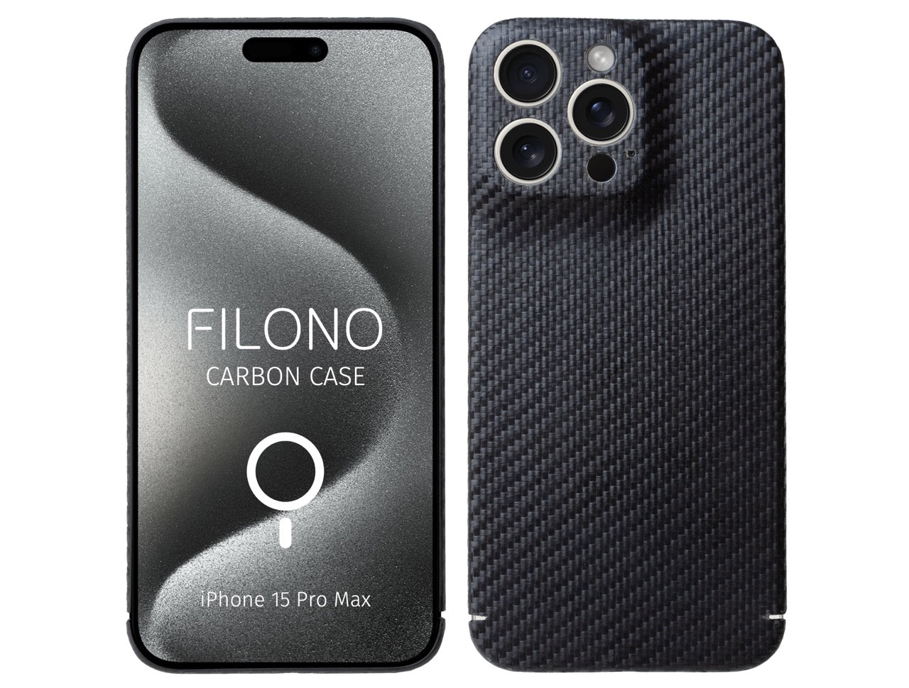 iPhone 15 Pro Max Carbon Case MagSafe kompatibel