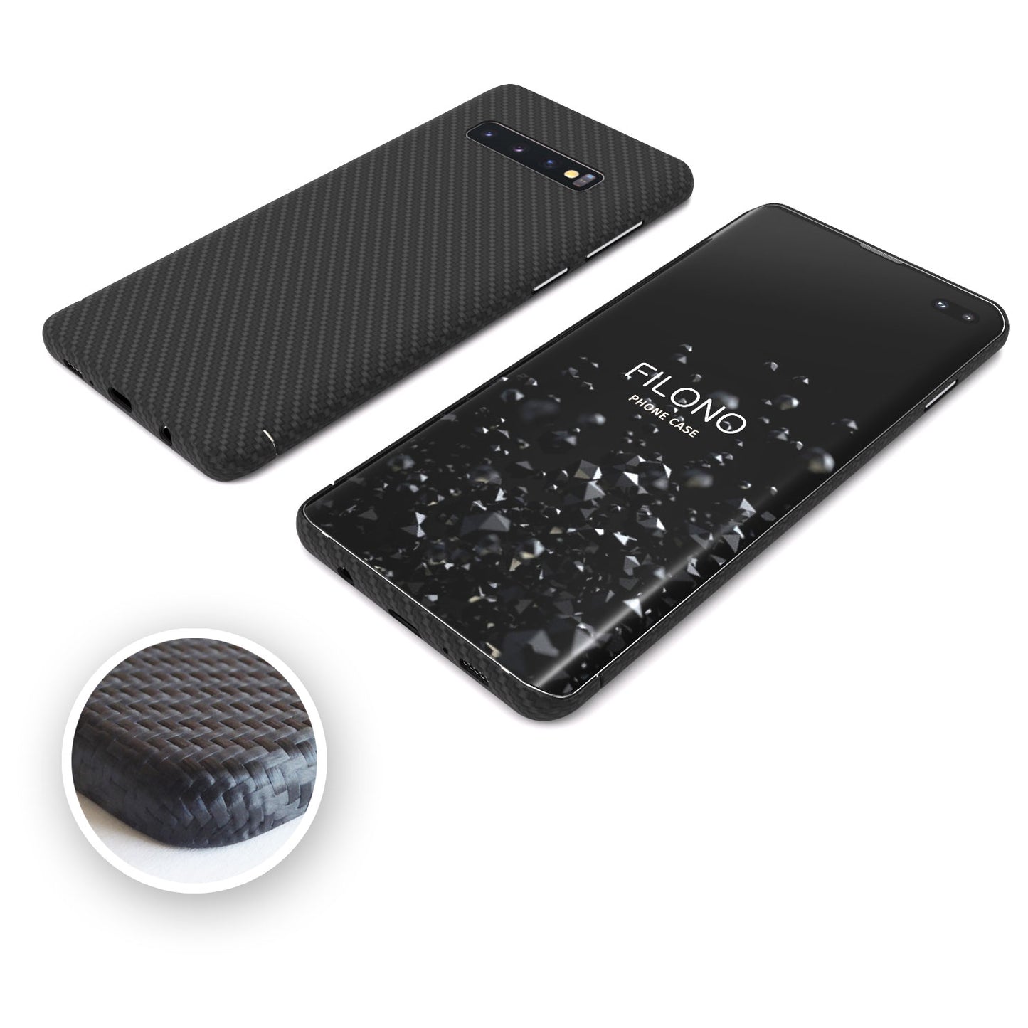 Samsung Galaxy S10 Plus Carbon Case Filono