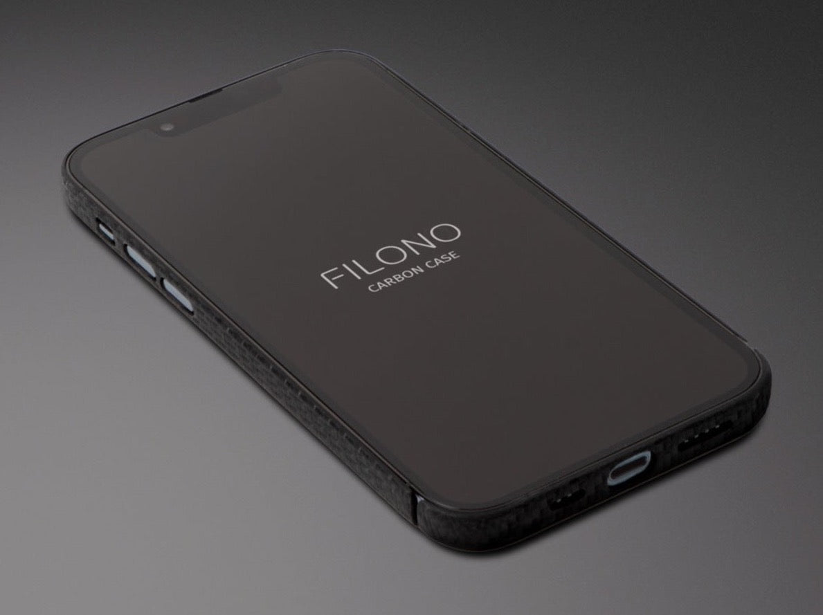 Carbon Hülle für iPhone 14, Pro, Max ultraleicht & dünn – FILONO